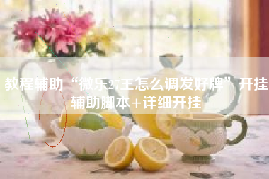 教程辅助“微乐27王怎么调发好牌”开挂辅助脚本+详细开挂