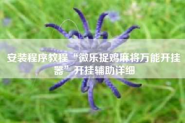 安装程序教程“微乐捉鸡麻将万能开挂器	”开挂辅助详细