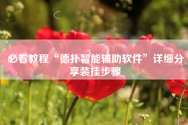 必看教程“德扑智能辅助软件	”详细分享装挂步骤